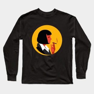 Mia Wallace - Pulp Fiction Long Sleeve T-Shirt